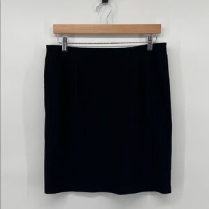 Eileen Fisher Pencil Skirt in Black L A19
